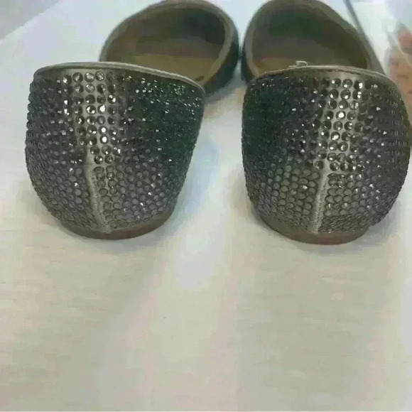 Steve Madden Vamp D'Orsay Rhinestone studded flat  Size 7.5 - Picture 5 of 8